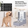 RIZZARI 8L Automatic Gravity Pet Water Dispenser with Stainless Steel