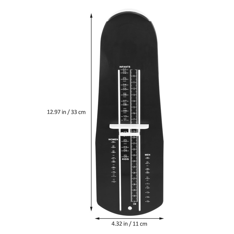 DOITOOL 2Pcs Shoe Sizer Foot Measurement Device for Shoe Feet