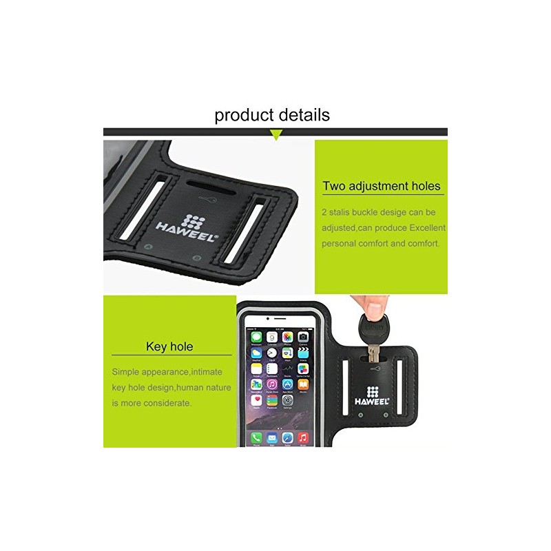 DFV mobile - Professional Reflective Neoprene Waterproof Sports Armband Compatible