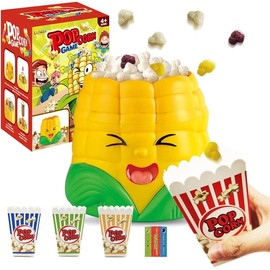 Popcorn Board Game Pop-up Family Party Board Game Toys for Kids Christmas Games and Creative Board Games for 3+ Boys and Girls