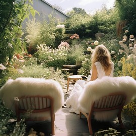 Bayern Fell Lambskin Champagne 120-130 cm Real Merino Sheepskin Cuddly Soft Carpet Ecological Tanning from German Shepherds Natural Shape Decorative Fur