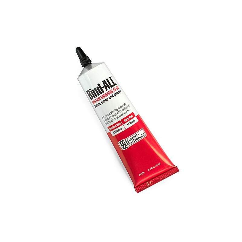 StewMac Bind-All Guitar Binding Glue, 2.4 fl oz (71ml)