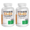2pc Vitamina K2 90mcg + D3 5000iu 2 En 1