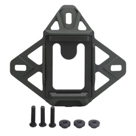 Helmet Shroud Aluminum Alloy Helmet NVG Mount Adapter for FAST for Wendy for AF Helmet Green