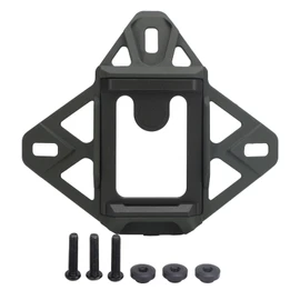 Helmet Shroud Aluminum Alloy Helmet NVG Mount Adapter for FAST for Wendy for AF Helmet Green