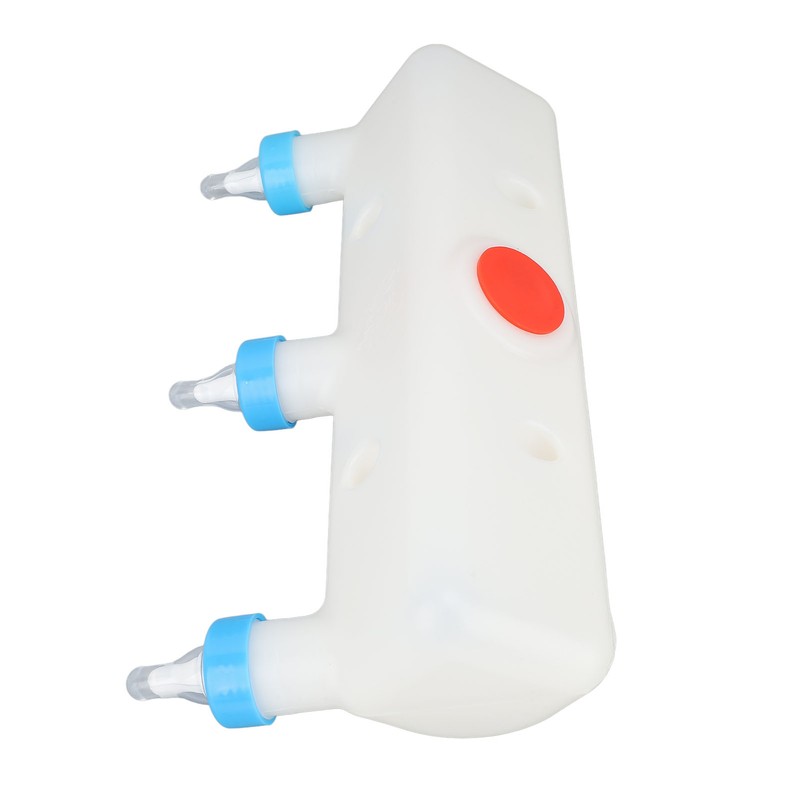 3 Head Small Animal Milk Feeder Piglet Baby Lamp Goat