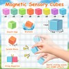 Apluses Magnetic Building Blocks, 72 Pieces, Magnetic Building Blocks, Children