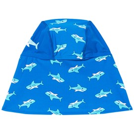 Playshoes Sun Protection Shark Boy's Hat Original Large, Large 53 cm (Manufacturer size :53cm)