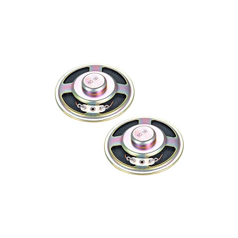 uxcell 1W 8 Ohm DIY Speaker 57mm Round Shape Replacement