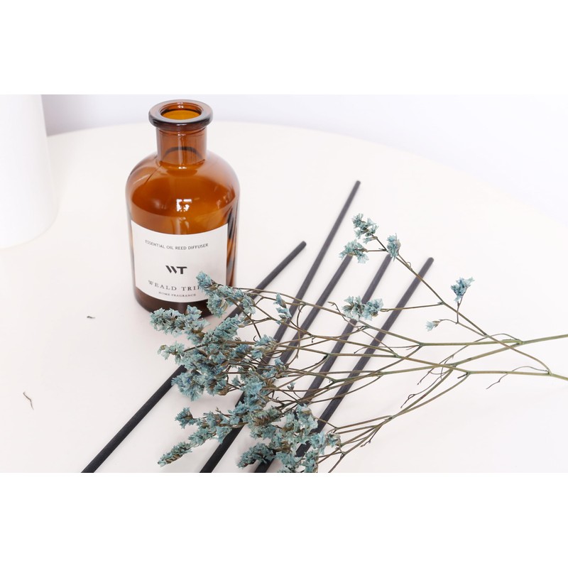 WEALD TRIBE Reed Diffuser Set for Bathroom Decor, Sticks Diffuser