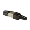 LogiLink Professional Field Assembled RJ45 Connector Cat.6A 10GE, STP