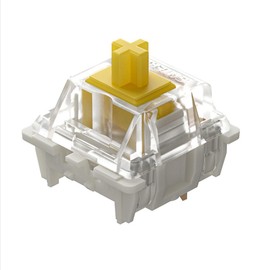 Gateron G Pro 3.0 Yellow Switch, Suitable for Mechanical Keyboards, 5-pin Linear/pre Lubricated/pin Enhanced Switch (110)