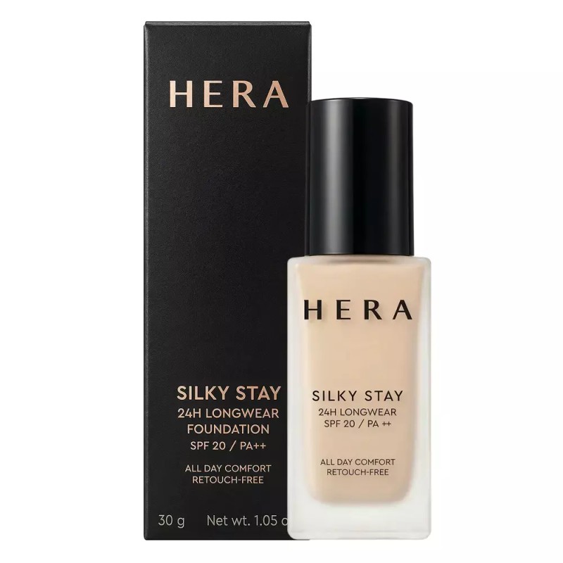 HERA 헤라 NEW 실키스테이 24H 롱웨어 파운데이션 SPF20/PA++ 30g 21C1