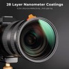 K&F Concept 55mm Variable ND Filter ND3-ND1000 (1.5-10 Stops), 28-Layer