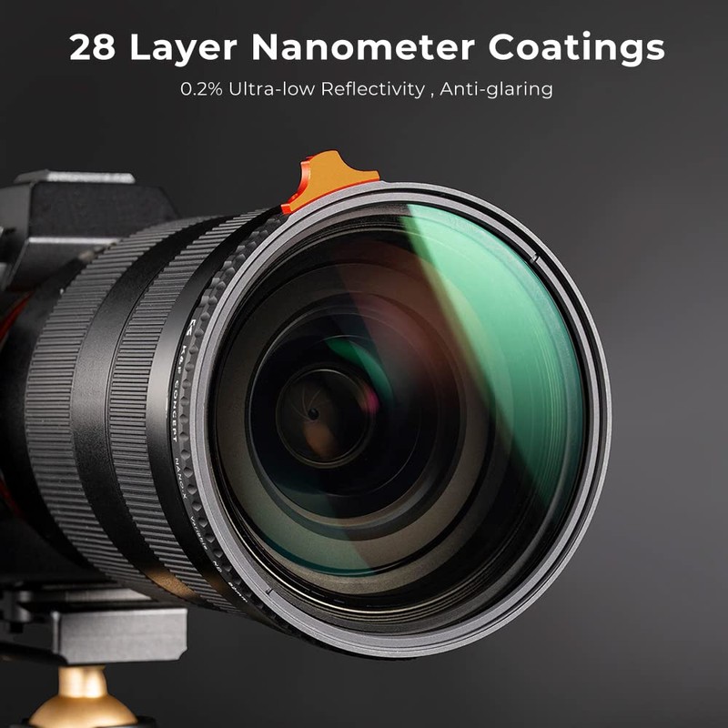 K&F Concept 55mm Variable ND Filter ND3-ND1000 (1.5-10 Stops), 28-Layer