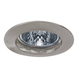 179.45 Paulmann Premium EBL Recessed Lights Max. 50 W 12 V GU5, 3 51 mm brushed iron/Aluminium Zinc