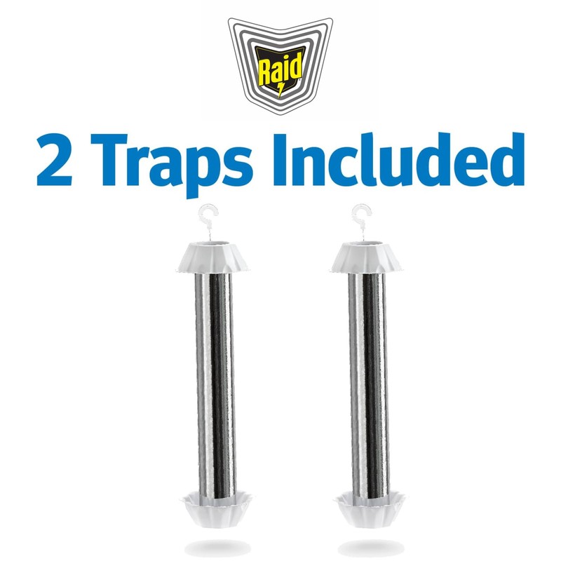 Raid Jumbo Fly Sticks with Metallic Lure (2 Pack)