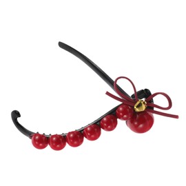 Healvian Hair Jaw Clips French Twist Hair Pin Resin Red Decorative Barrette Plastic Large Hair Clips for Thick Hair