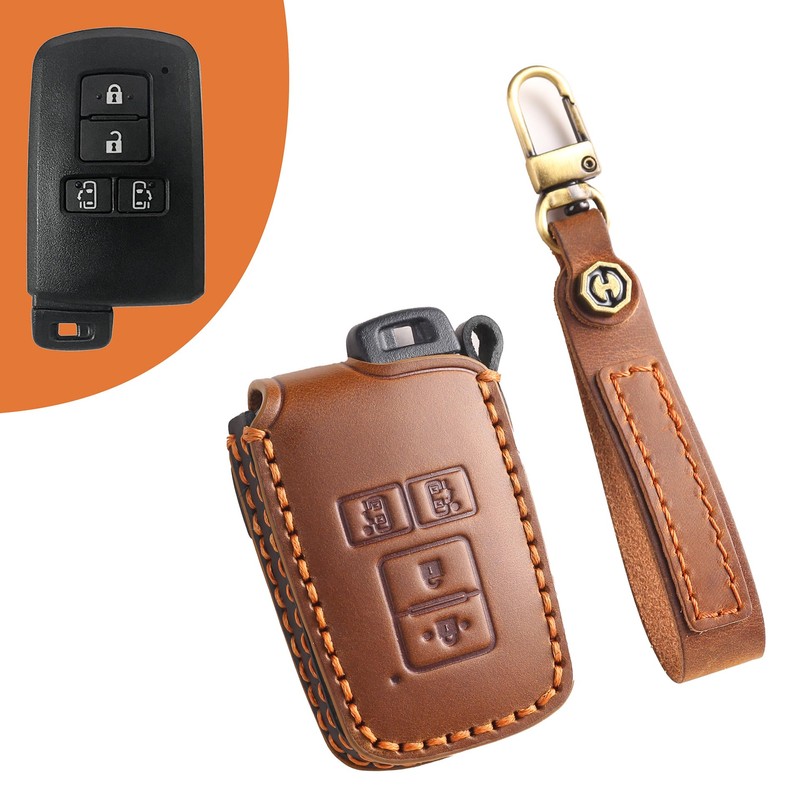 トヨタ向けの スマートキーケース キーホルダー キー保護 toyota ノア ヴォクシー 80系 ハリアー60系 エスクァイア