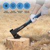 Chopping Axe, 18”Camping Outdoor Hatchet for Wood Splitting and Kindling,