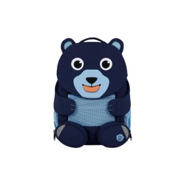 Affenzahn Big Friend Nursery Backpack for 3-5 Years Nursery, Functional 8 L, Bear - Dark Blue, Unit size, Backpack