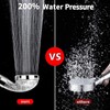 High Pressure Filter Shower Head With Replacement Hose And Bracket,
