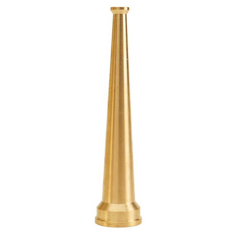 Brass 1 1/2" Smooth Bore Fire Nozzle (NPSH)