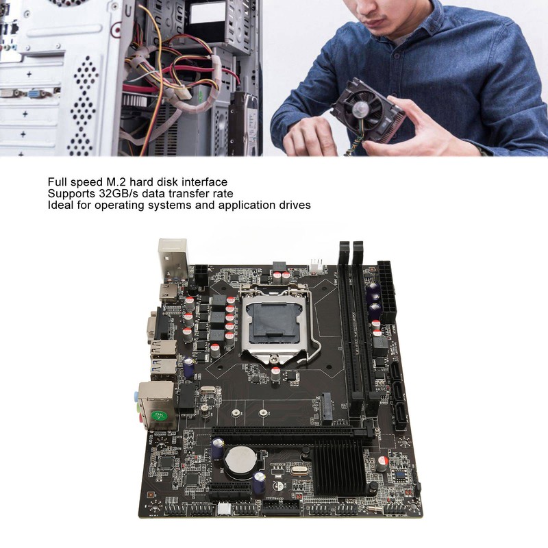 B75A Motherboard Dual Channel DDR3 Built in M.2 Interface Computer