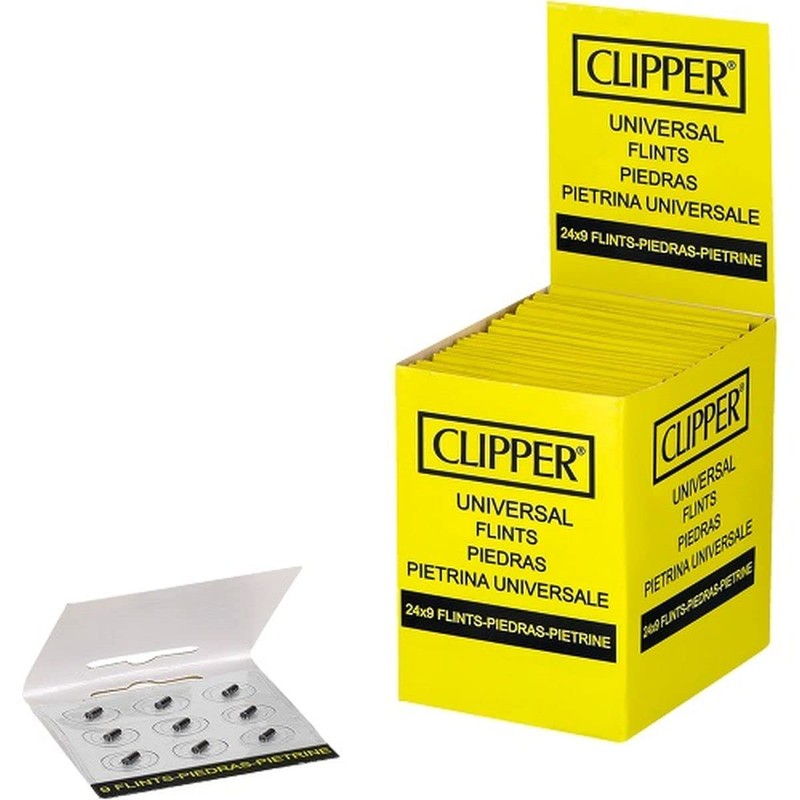Clipper Universal Flints Steine 24 x 9 Per Pack by