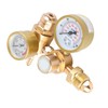 Gas Welding Regulator Argon CO2 Gauge TIG MIG Flowmeter 4500psi