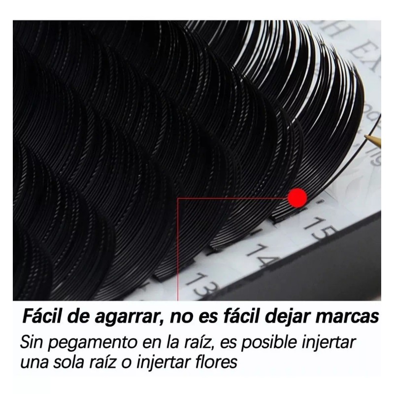 Nagaraku Blister Nagaraku Mixto Extensiones De Pestañas 0.15mm D Mix