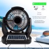 Supersonic Solar-Powered BT Speaker with FM Radio, LED Flashlight &