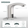 Greenspring Touchless Bathroom Sink Faucets, Automatic Faucet Bathroom Commercial Motion