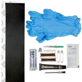 GEAR AID Aquaseal FD Soft Top Repair Kit for Jeep, Convertible Tops, and Fabric Vehicle Covers – Black, Waterproof Adhesive Patch for Rips and Tears, 7" x 10"