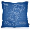 Void SNES Controller Blueprint Kapa Cushion Cover Outdoor Indoor 16