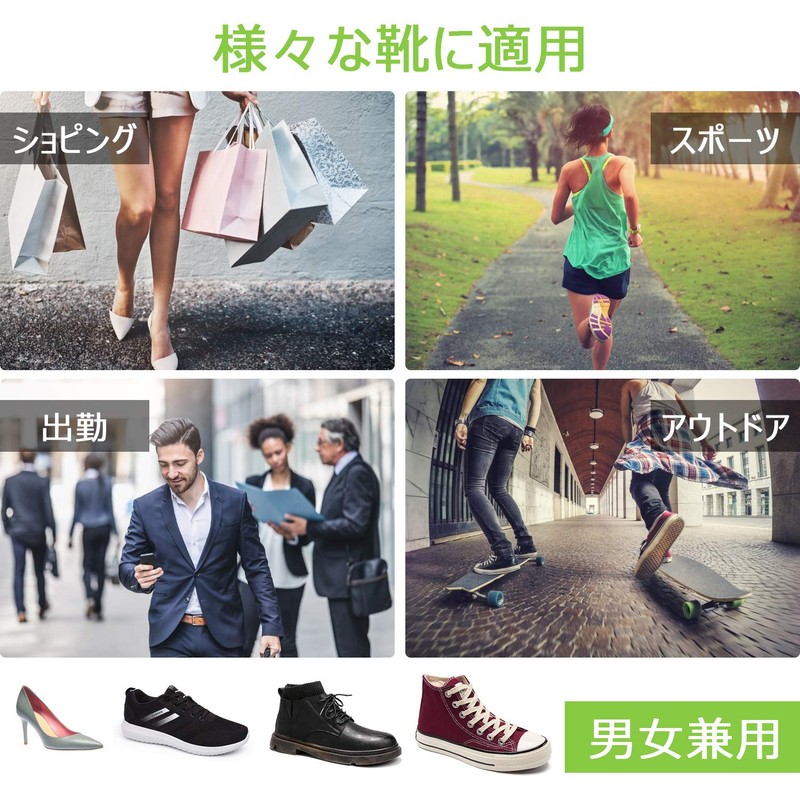 TOYAKU Insole, Shock Absorption, Footbed, Standing Work, Arch Support, Arch