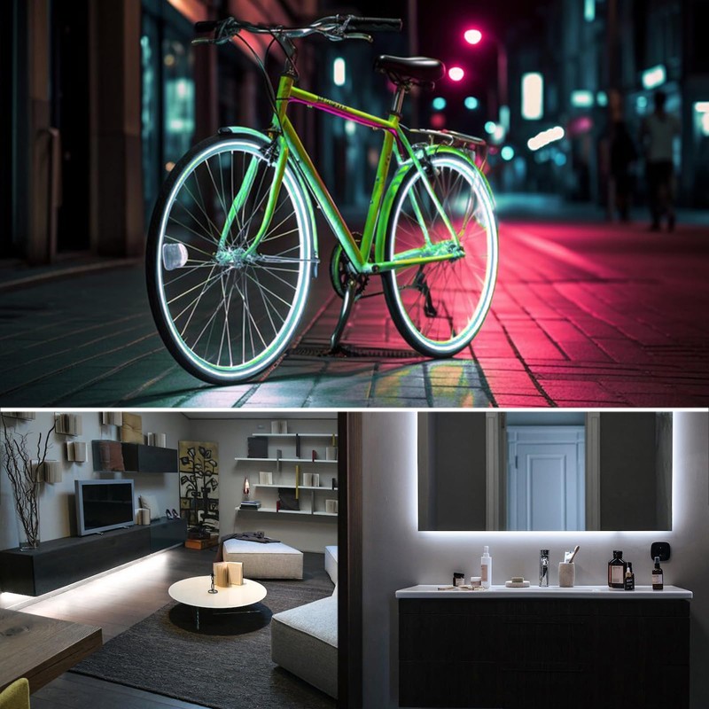 Tesfish LED Strip Light 5 V USB COB Strip 2
