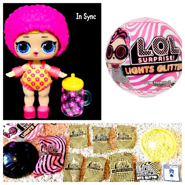 L.O.L. Surprise! LOL Surprise Lights Glitter In Sync Neon Doll