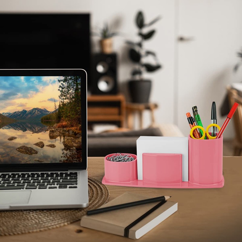Acrimet Millennium Desktop Organizer Holder for Pen, Pencil, Clip, Paper