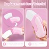 IOMDRWU 3+1 Pack Rubber Erasers Sliding Retractable Eraser, Soft Cute