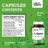 Wild & Organic Arjuna Capsules - 60 Count - Overall