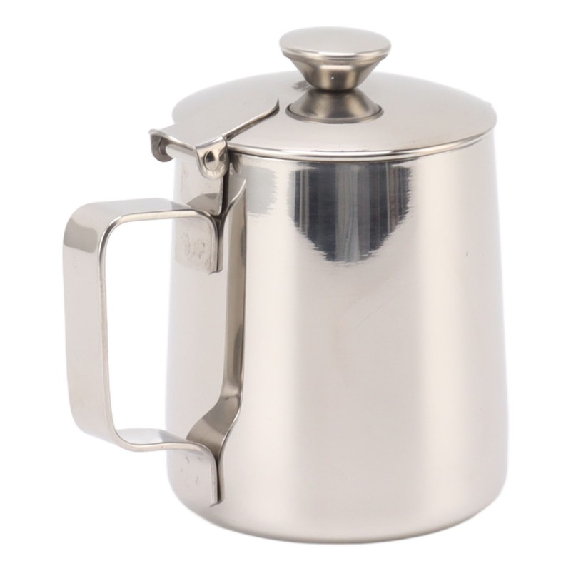 Stainless Steel Milk Frothing Pitcher Cappuccino Pitcher Coffee Foam Container