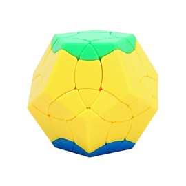 OJIN Hundred birds Bainiaochaofeng Series 12 Surface Megaminx Dodecahedron Cube Gigaminx megaminx Cube Puzzle Brain Teaser Twist Puzzle Toys With One Cube Tripod (Color random)
