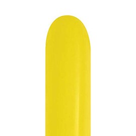 Betallatex Solid 260B Nozzles Up Balloons - Fashion Yellow (50/Pack)