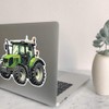 Azeeda Große 210mm 'Grüner Ackerschlepper' Permanente Aufkleber (DW00131066)