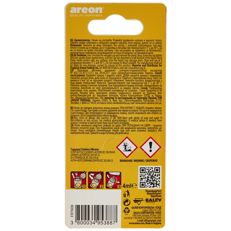 Lufterfrischer areon Fresco Sauerstoff