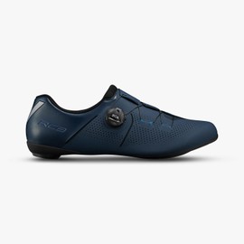 SHIMANO SH-RC302 Bicycle Shoes, Navy, 8.5-9 Men