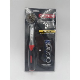 Grip-Tite 5 Piece Ratchet Set - 2X Faster Ratchet Brand New