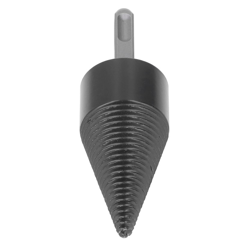 Wood Splitting Drill Carbon Steel Log Splitter Tool Cone Design