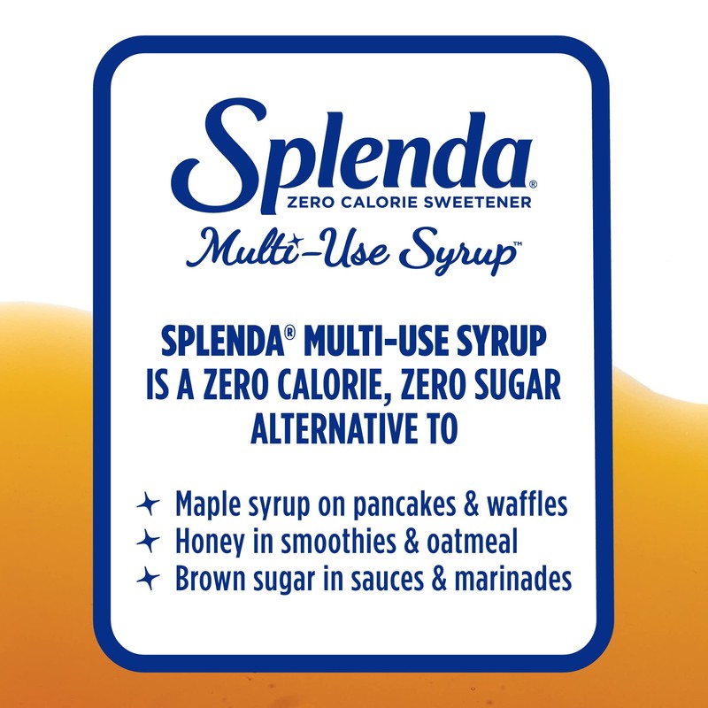 Splenda Multi-Use Allulose Syrup, Zero Calorie, Sugar Free Substitute for